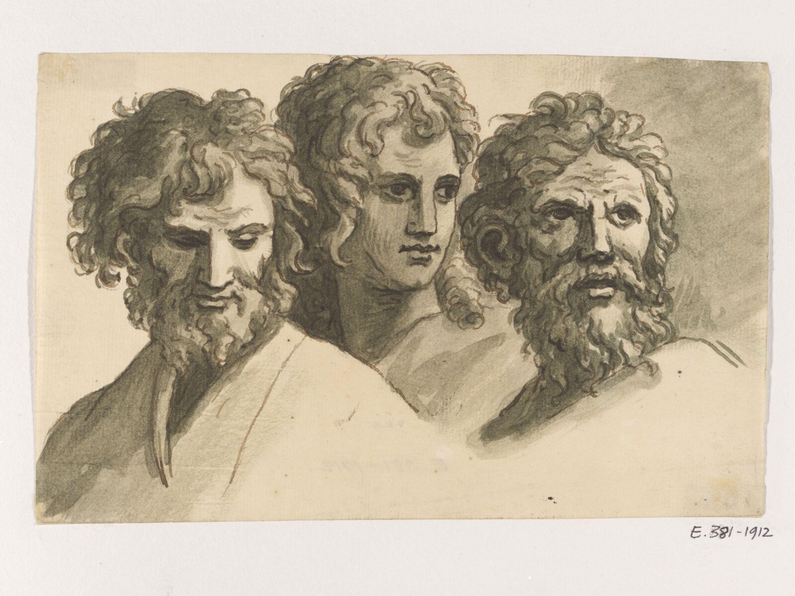 Raphael Cartoons, James Thornhill, 1729-1731