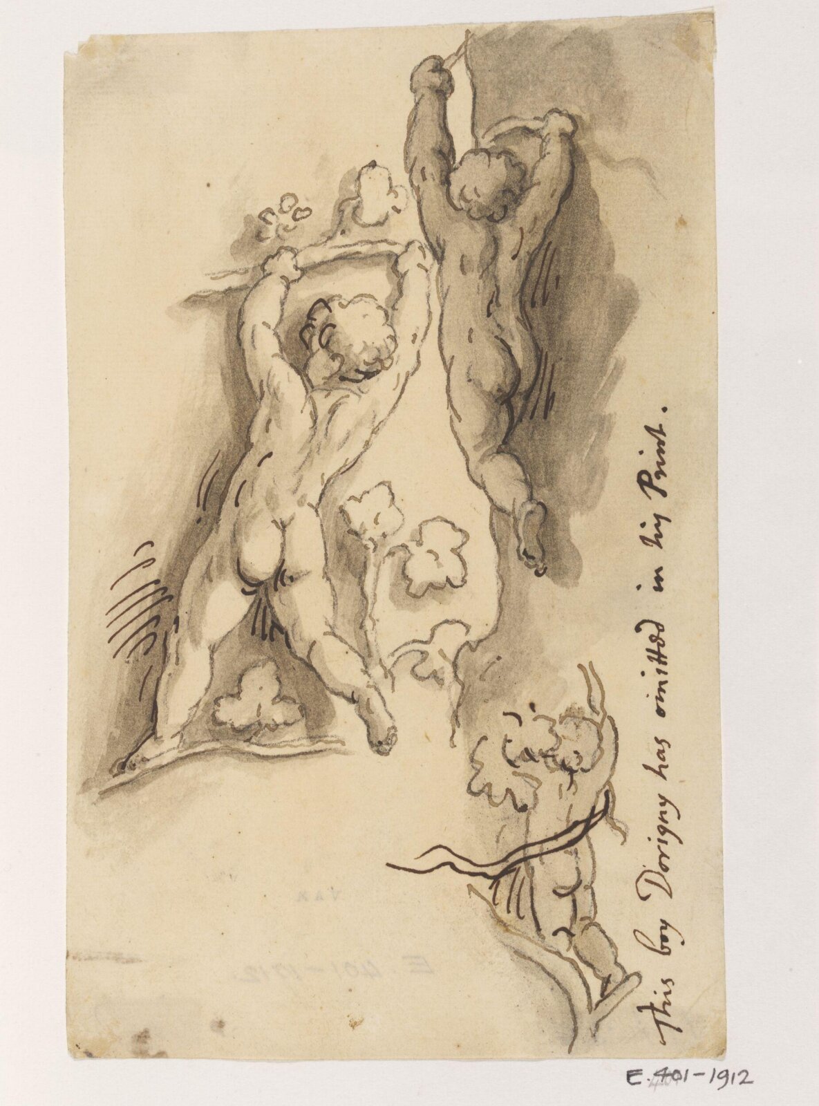 Raphael Cartoons, James Thornhill, 1729-1731