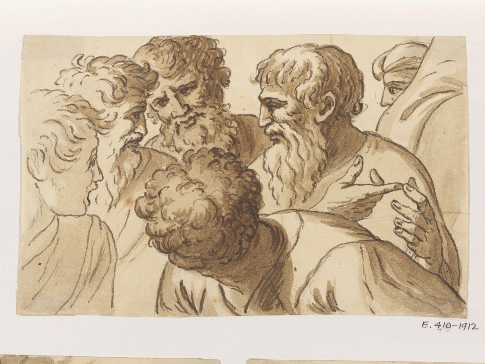 Raphael Cartoons, James Thornhill, 1729-1731