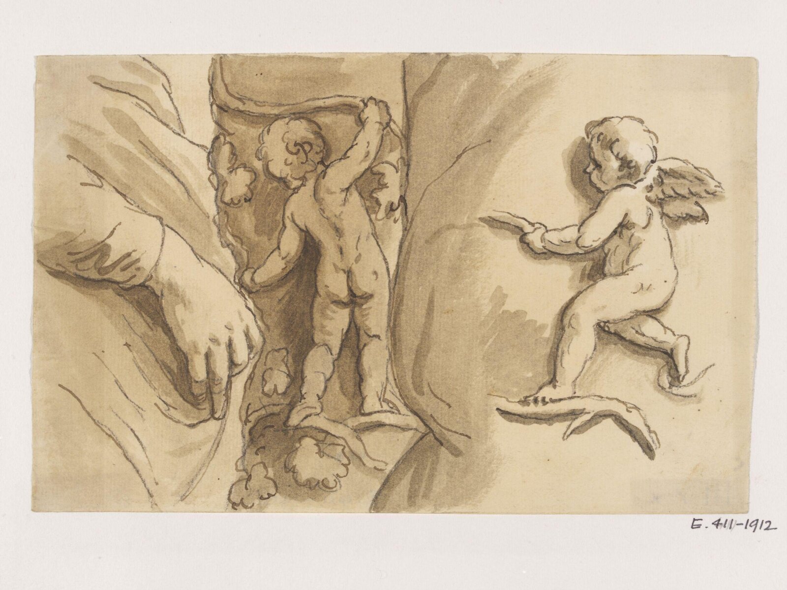 Raphael Cartoons, James Thornhill, 1729-1731