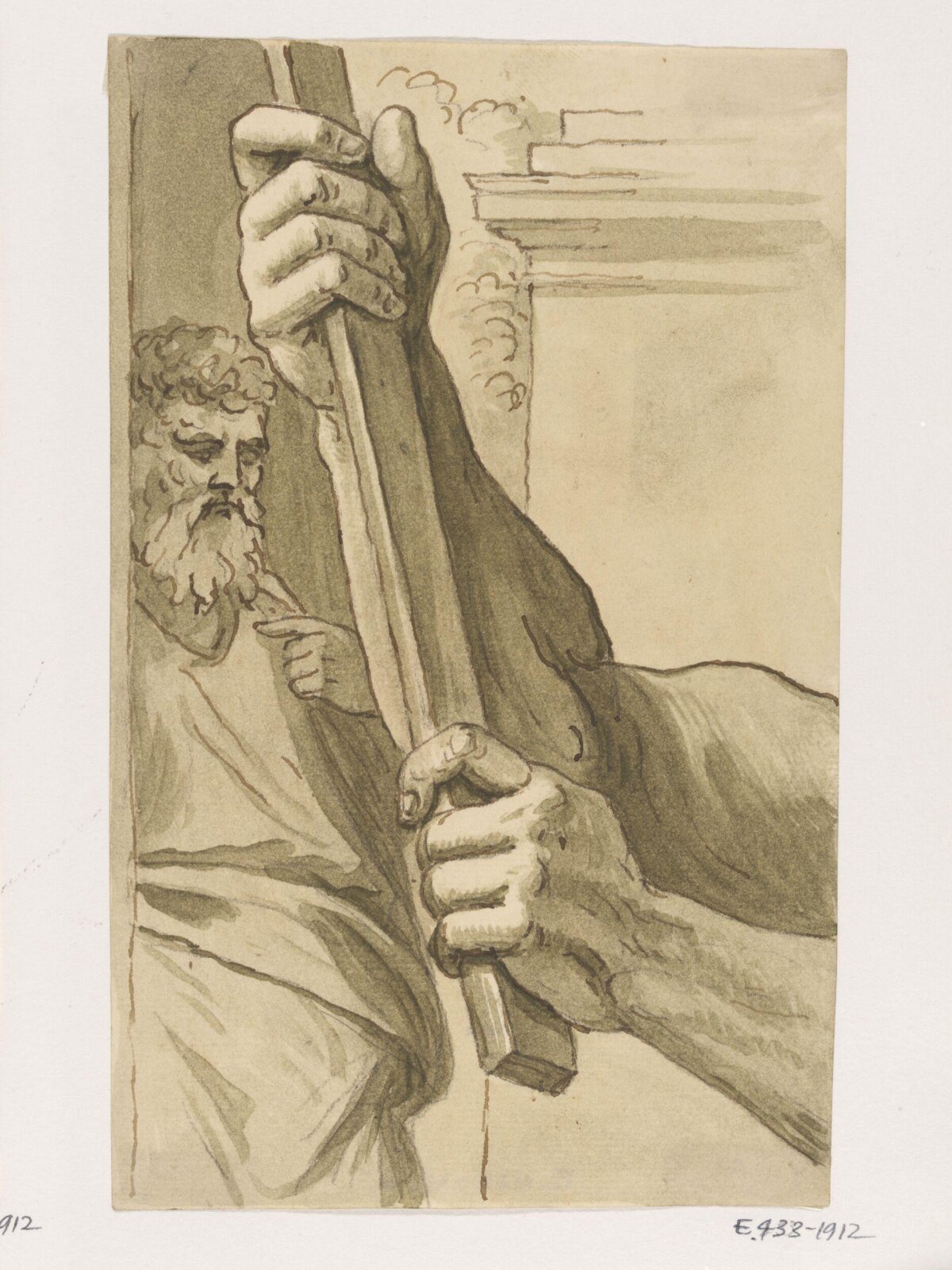 Raphael Cartoons, James Thornhill, 1729-1731