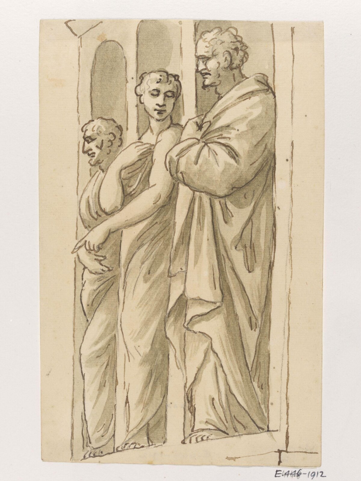 Raphael Cartoons, James Thornhill, 1729-1731