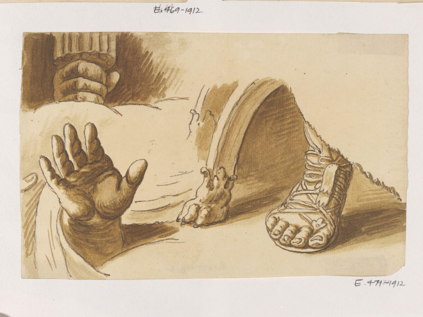 Raphael Cartoons, James Thornhill, 1729-1731