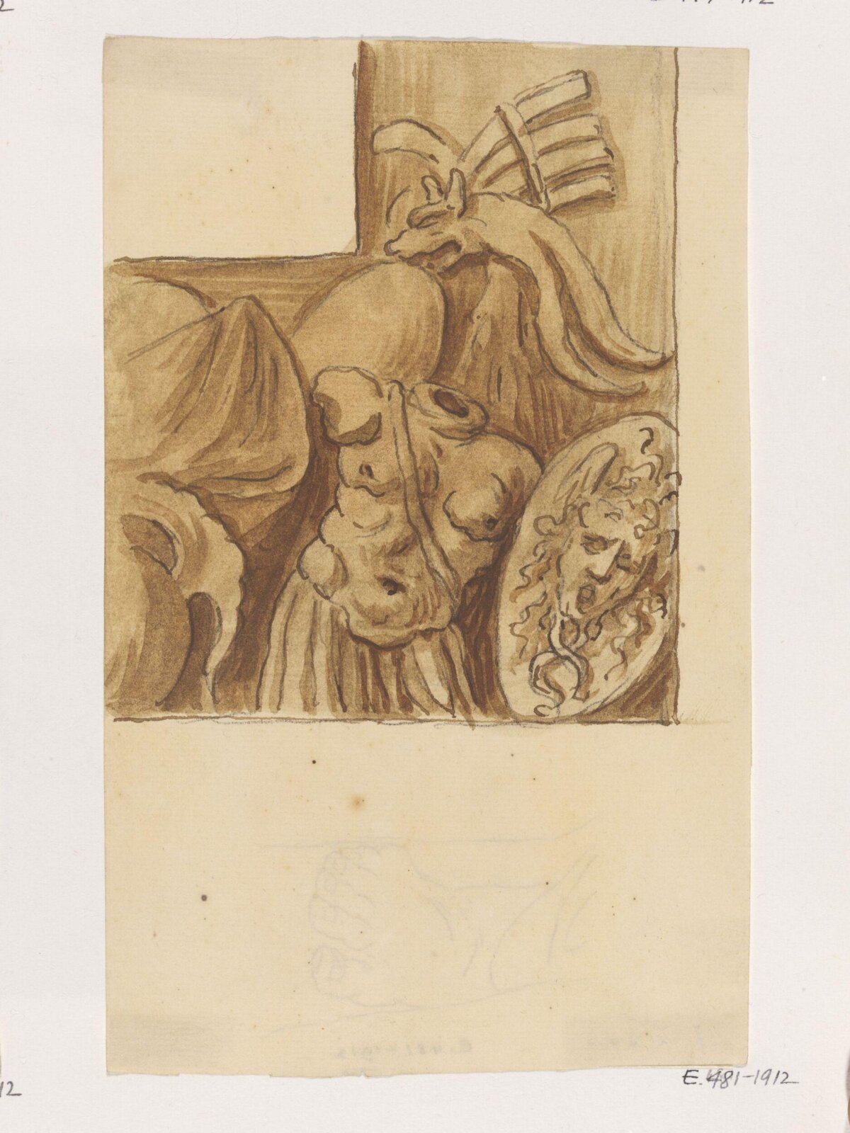 Raphael Cartoons, James Thornhill, 1729-1731
