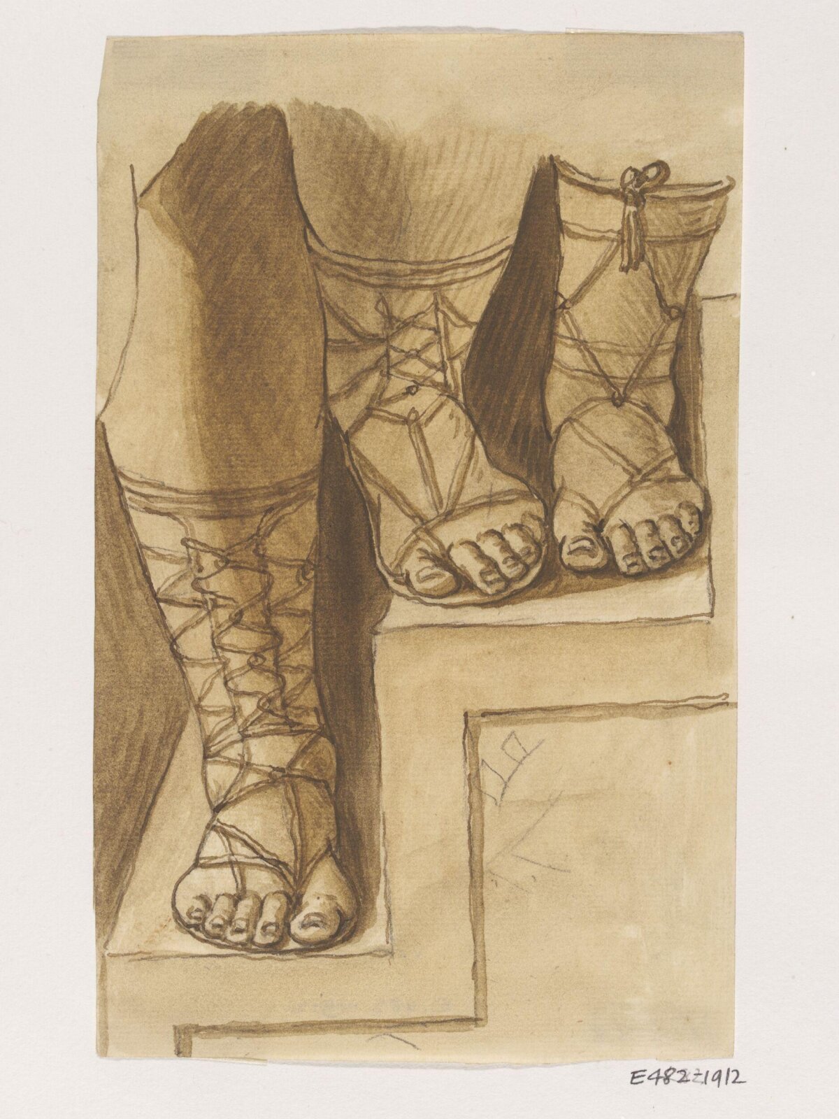Raphael Cartoons, James Thornhill, 1729-1731