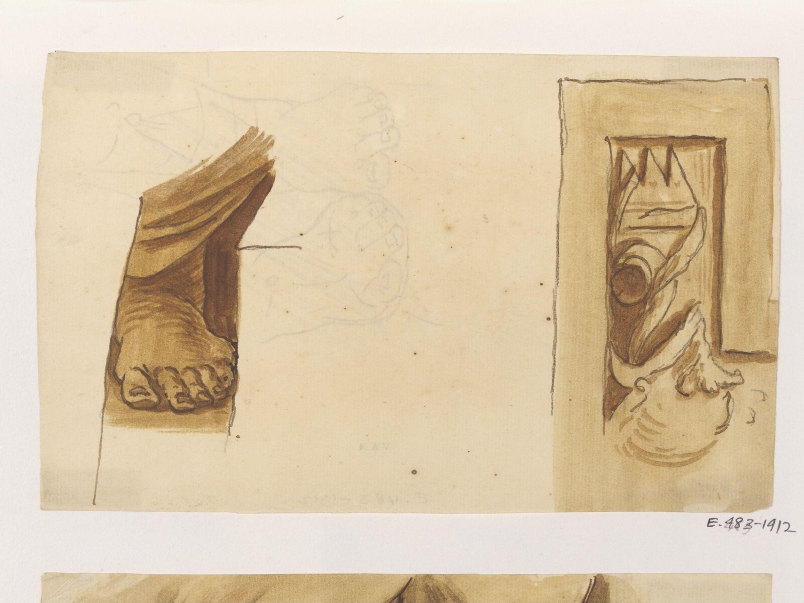 Raphael Cartoons, James Thornhill, 1729-1731
