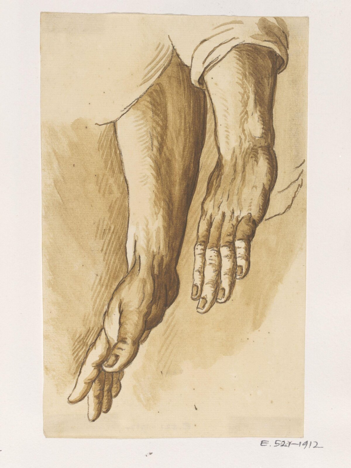 Raphael Cartoons, James Thornhill, 1729-1731