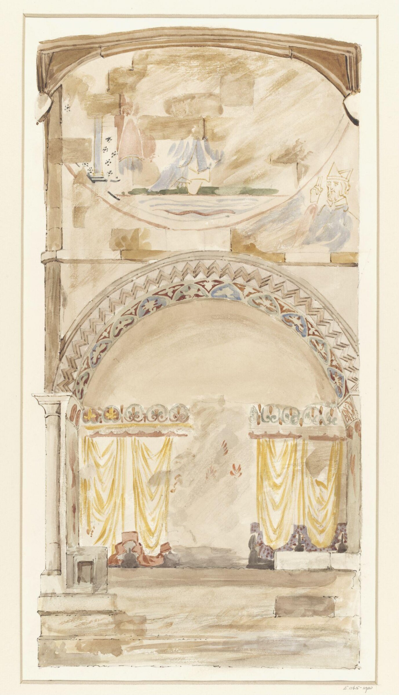 Drawing, Robert Willis, 1844-64