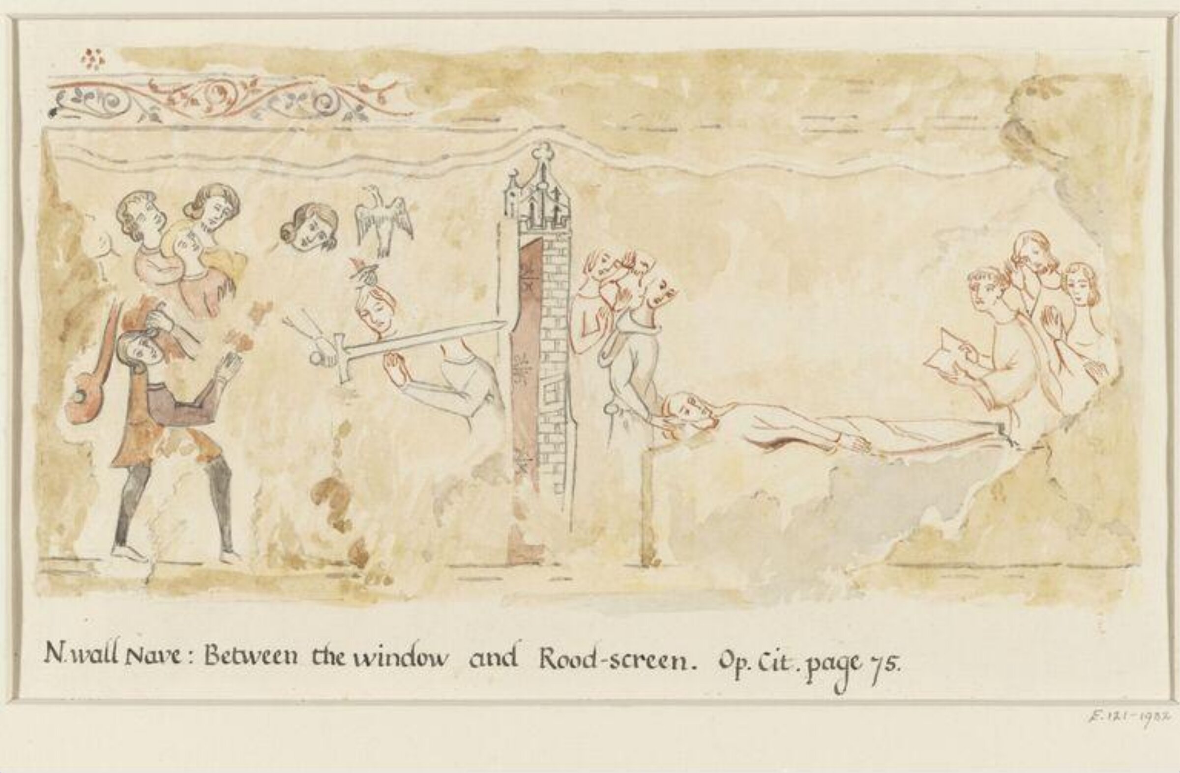 Drawing, Monica Bardswell, 20th century
