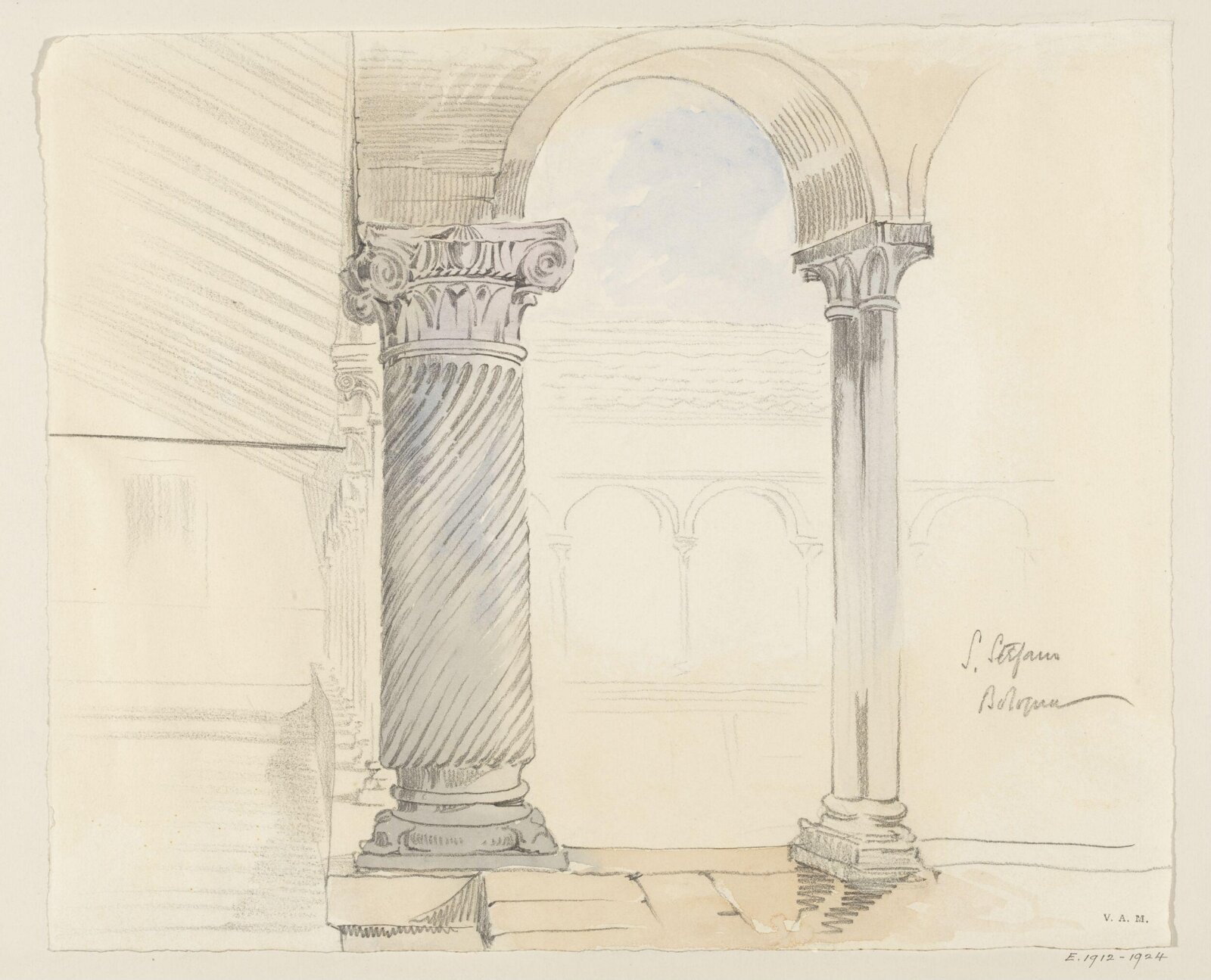 Drawing, Reginald Barratt, 1883-1885