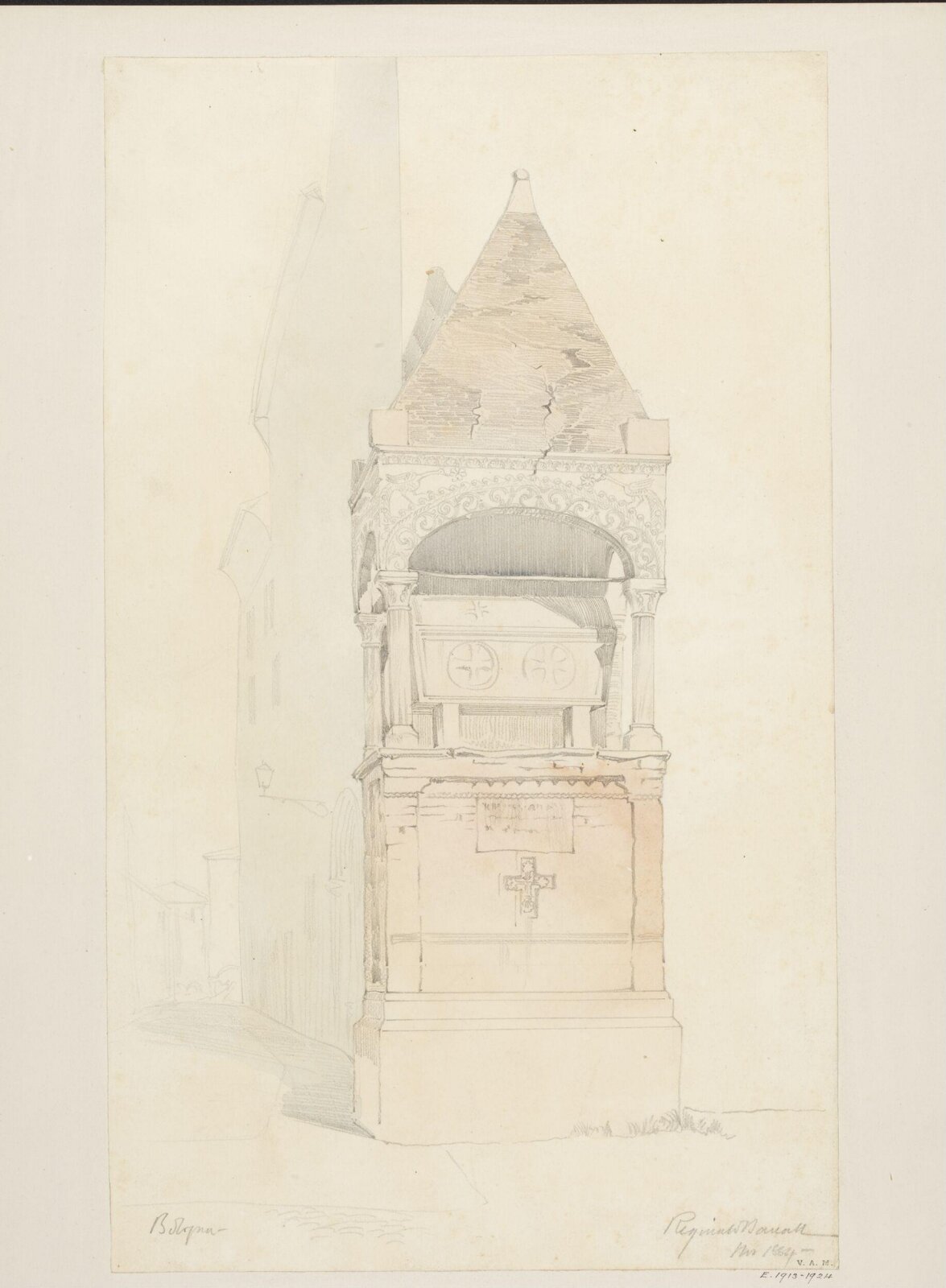 Drawing, Reginald Barratt, 1884