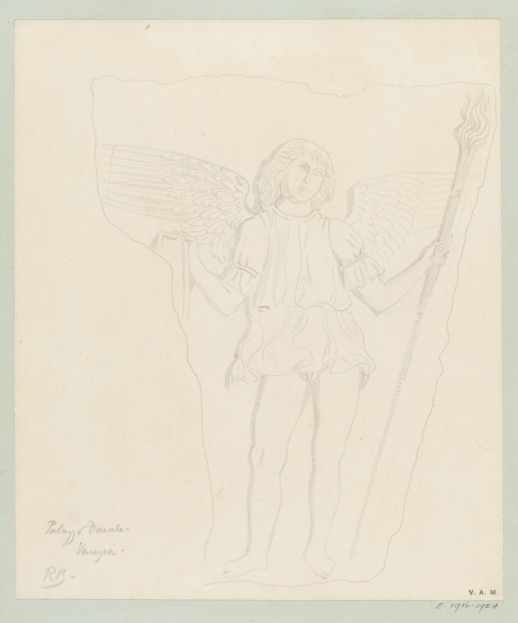 Drawing, Reginald Barratt, 1883-1885