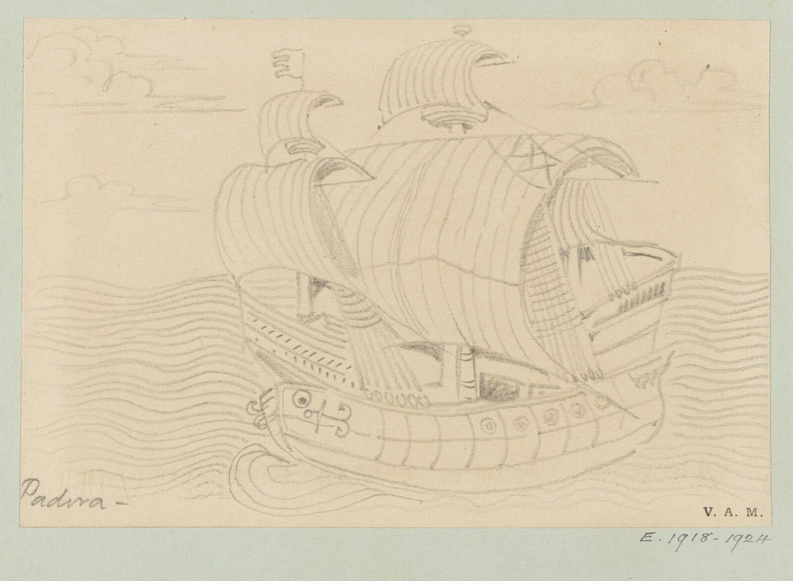 Drawing, Reginald Barratt, 1883-1885