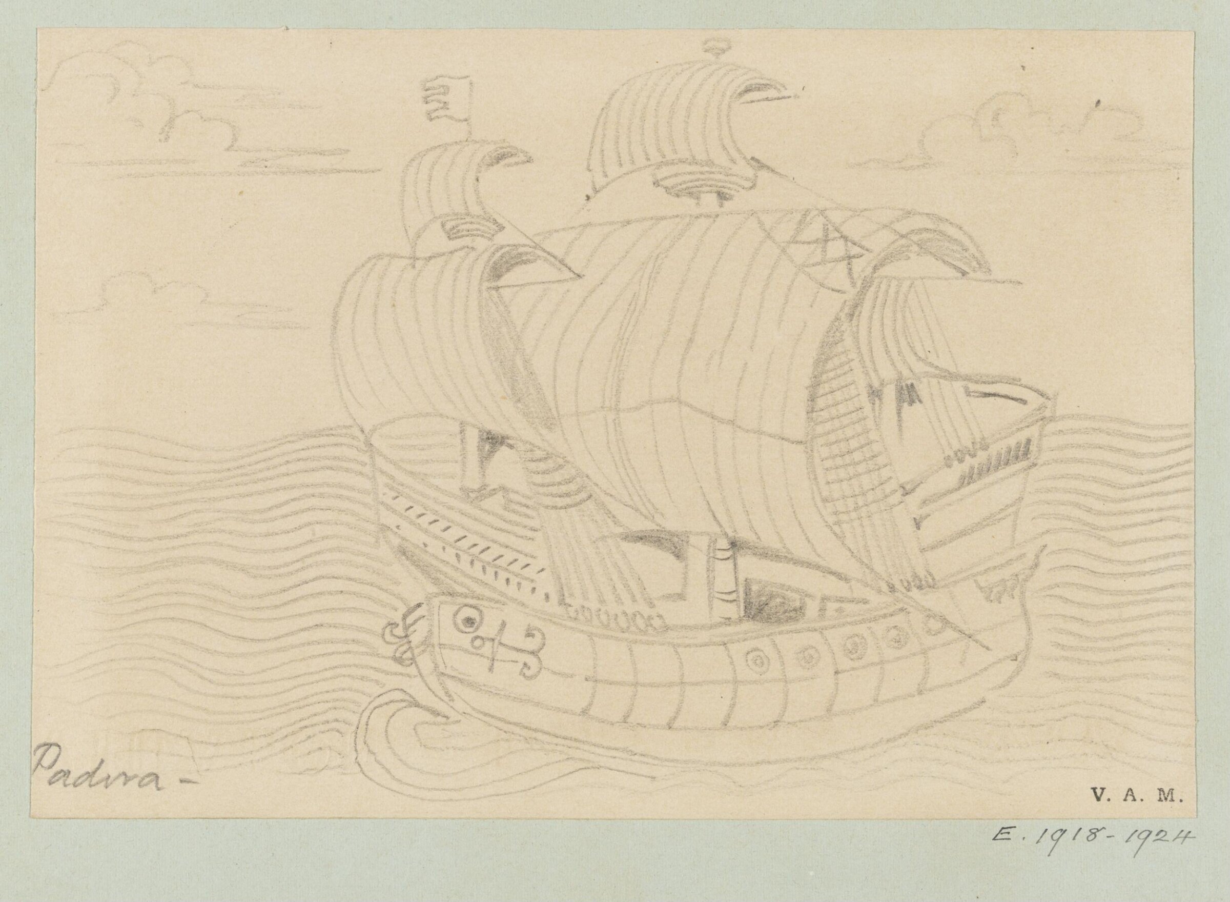 Drawing, Reginald Barratt, 1883-1885