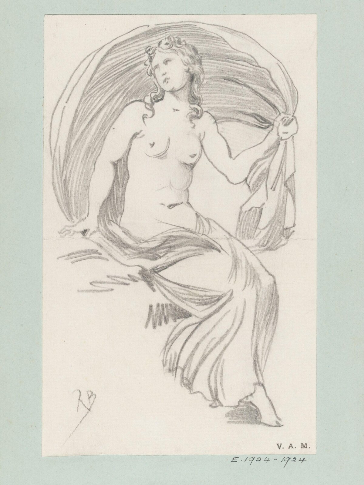 Drawing, Reginald Barratt, 1883-1885