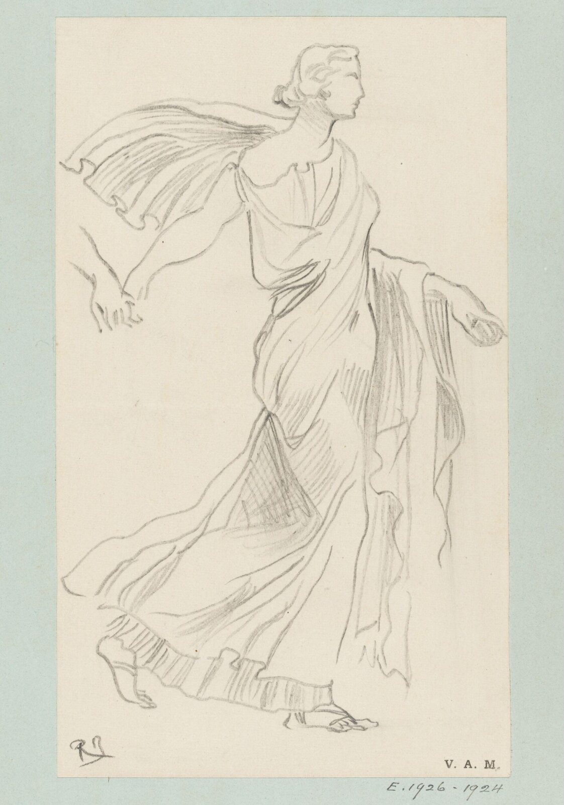 Drawing, Reginald Barratt, 1883-1885