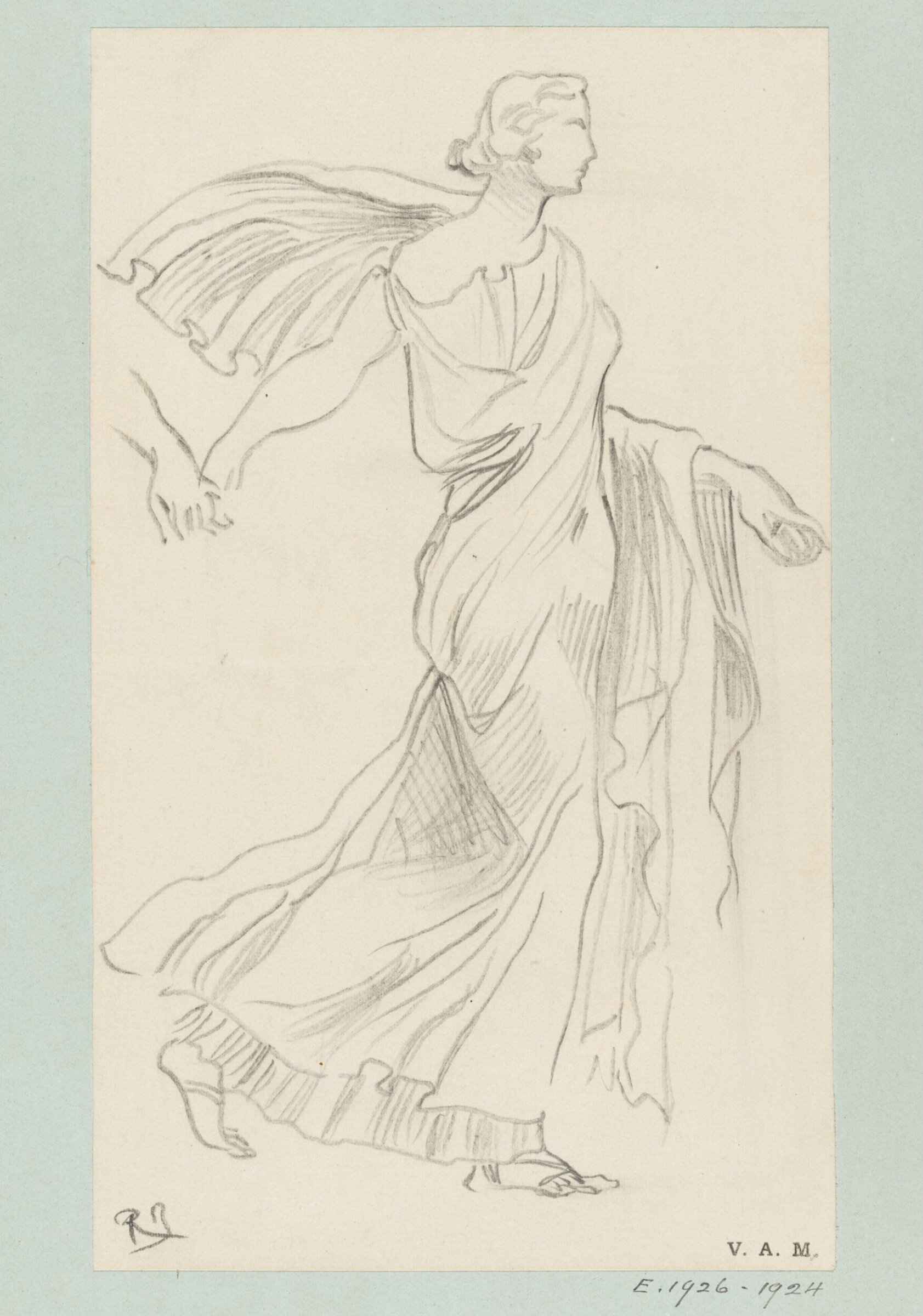 Drawing, Reginald Barratt, 1883-1885
