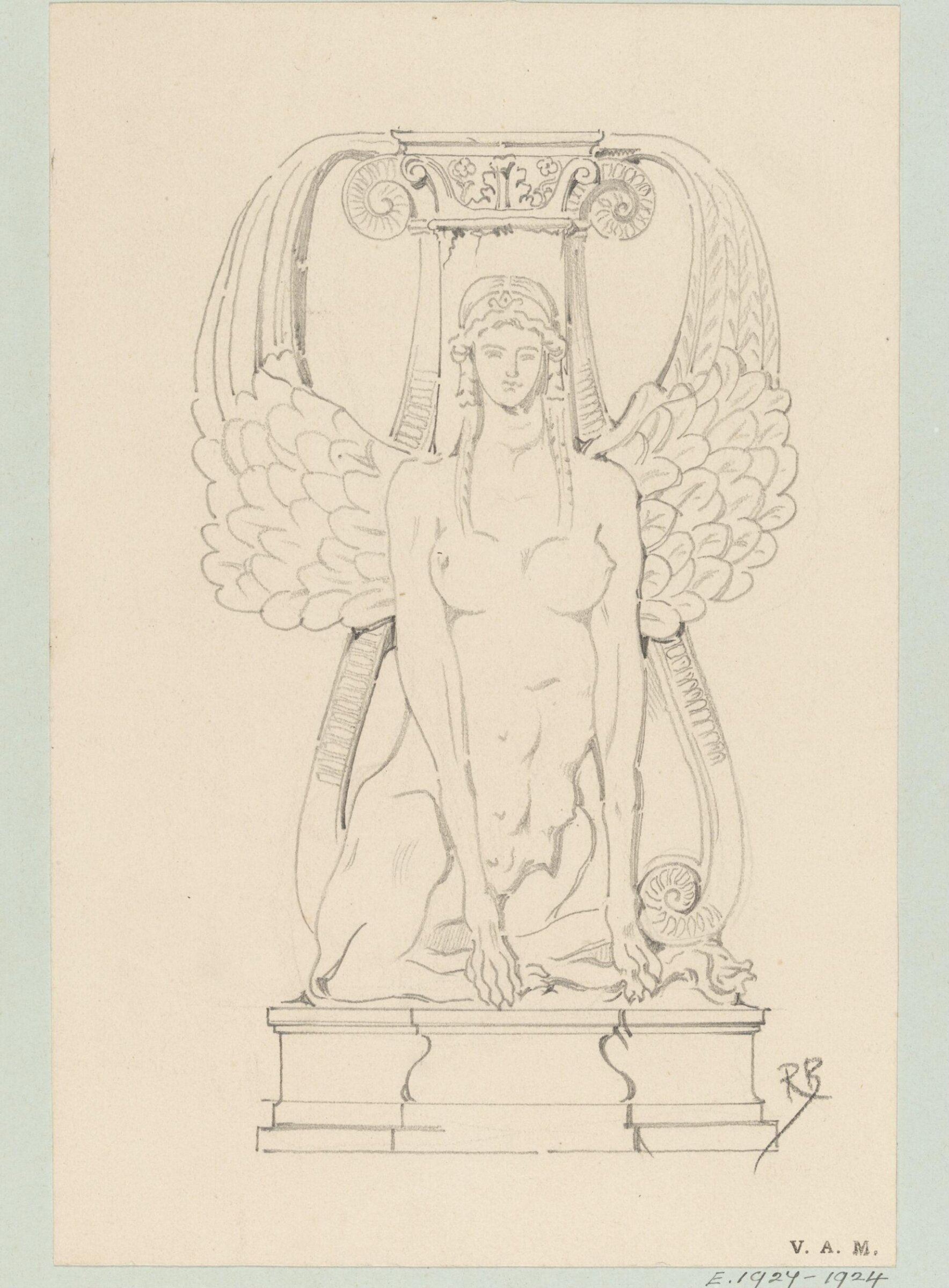 Drawing, Reginald Barratt, 1883-1885