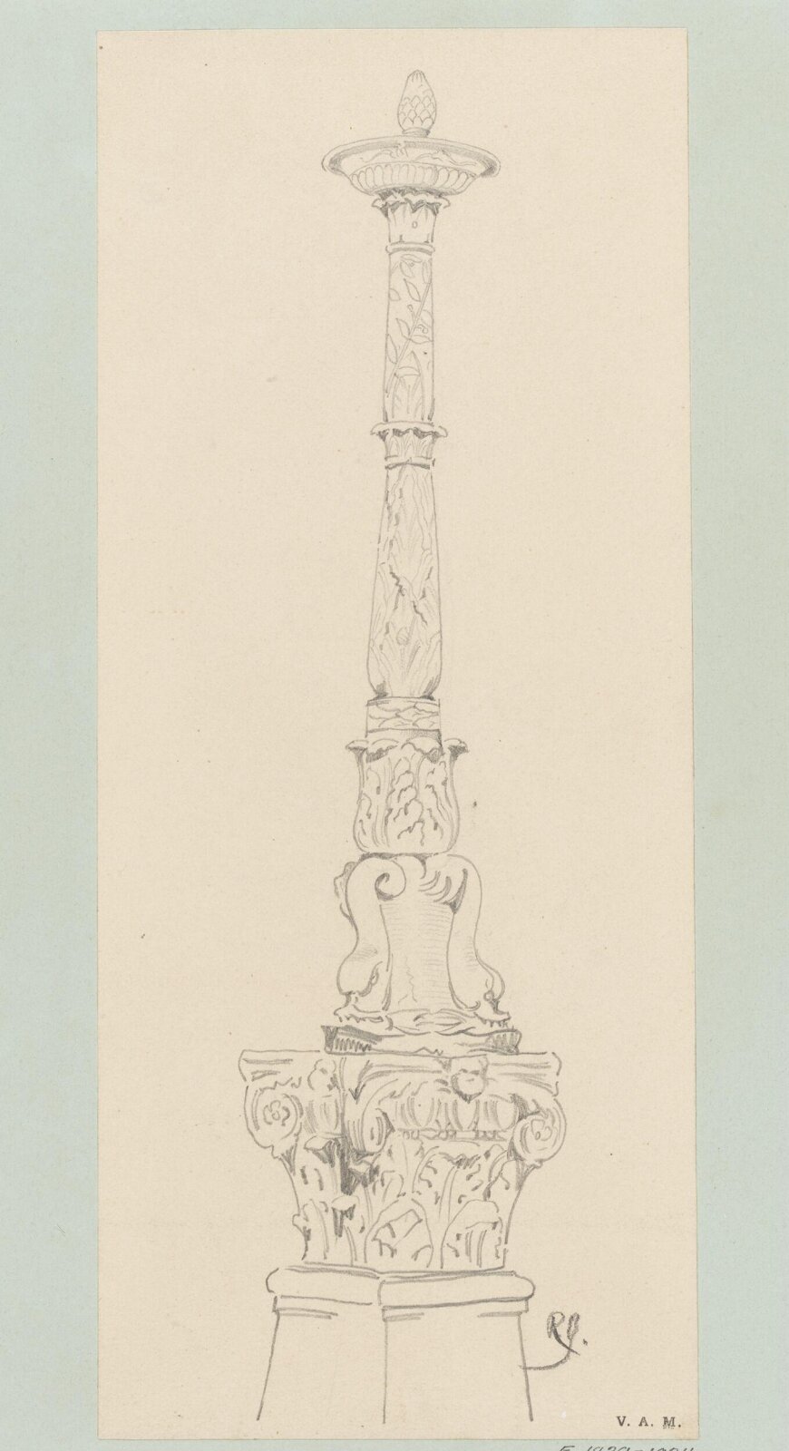 Drawing, Reginald Barratt, 1883-1885