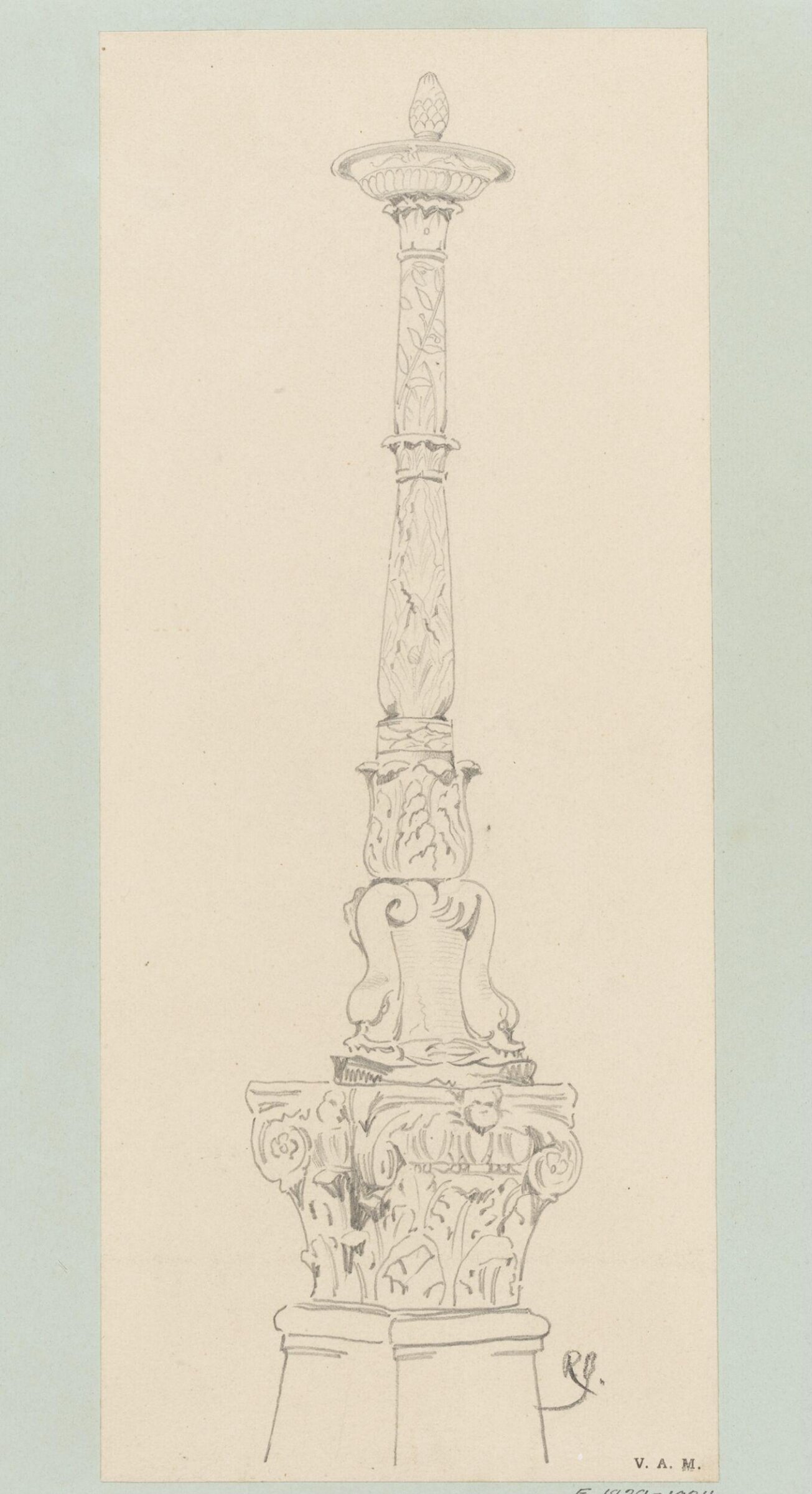 Drawing, Reginald Barratt, 1883-1885