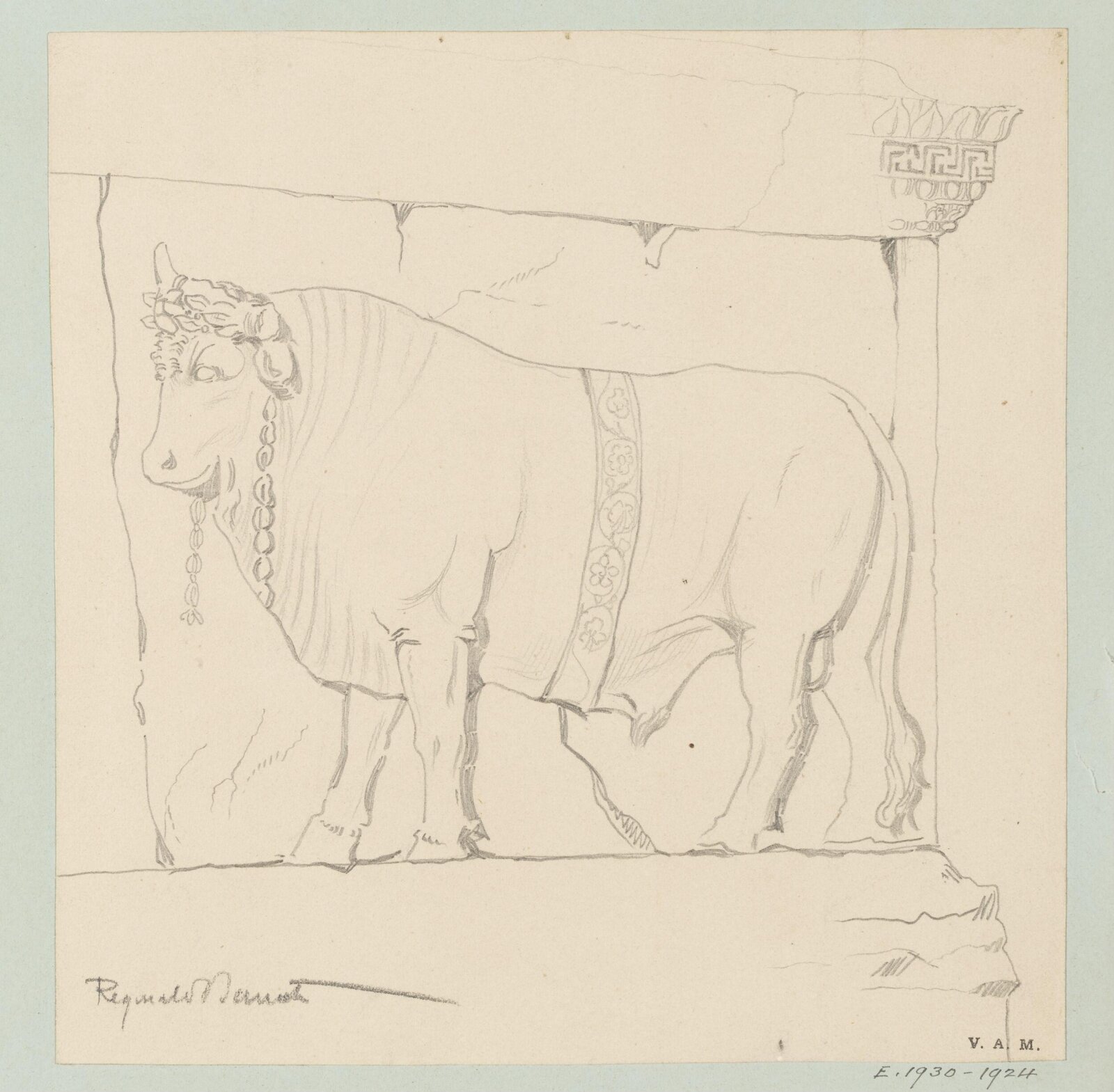 Drawing, Reginald Barratt, 1883-1885