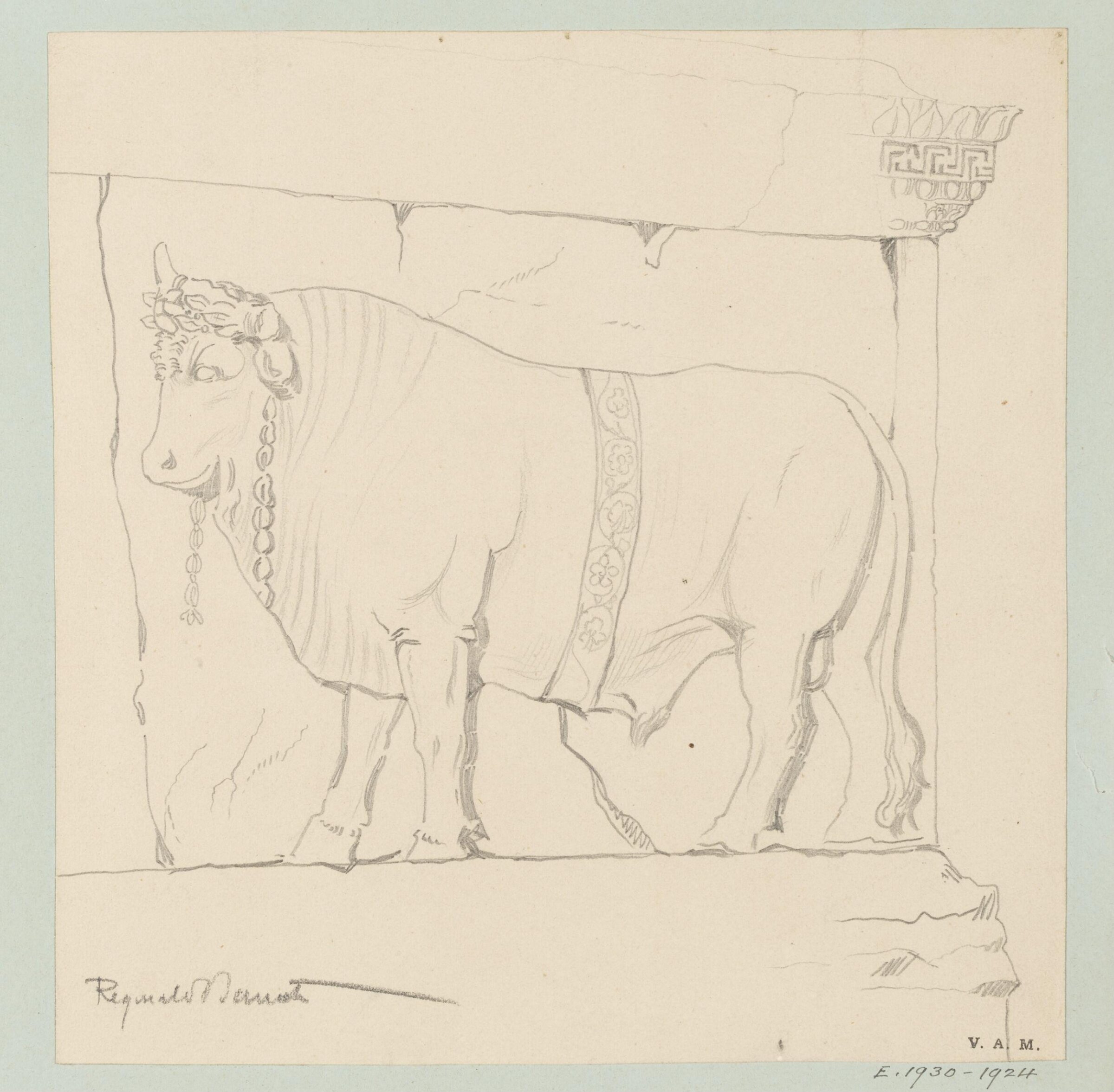 Drawing, Reginald Barratt, 1883-1885