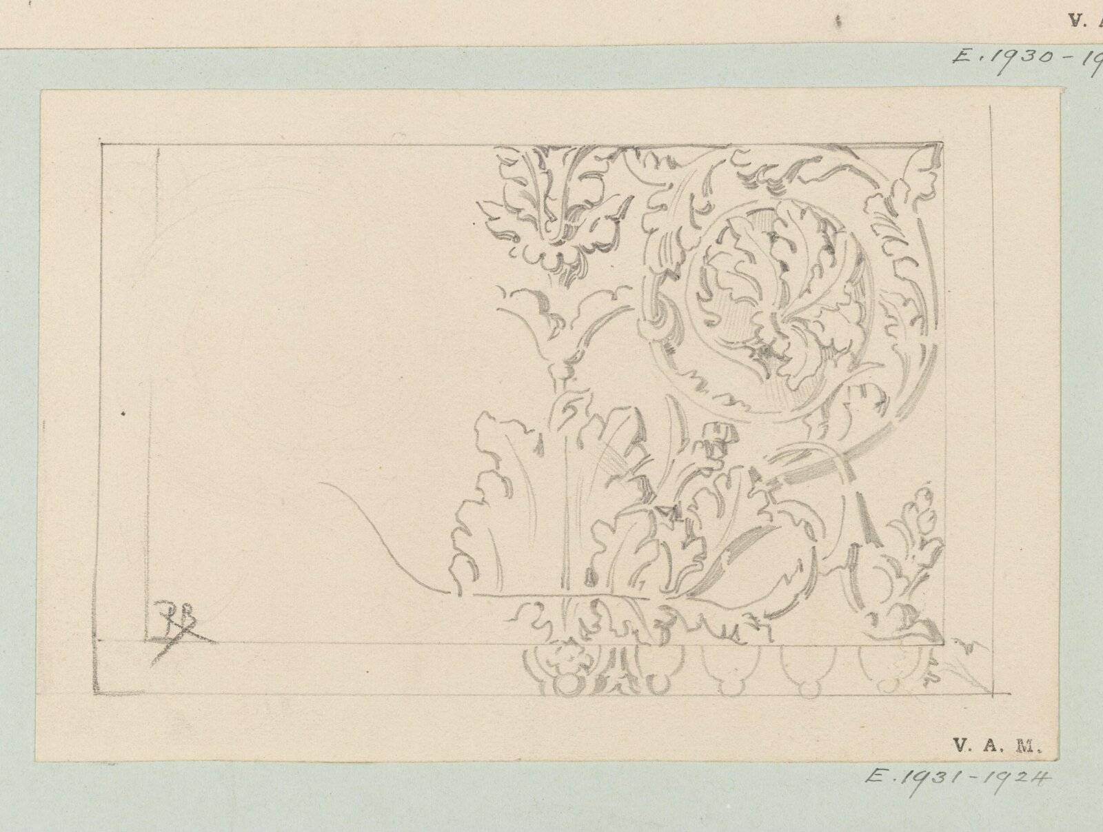 Drawing, Reginald Barratt, 1883-1885