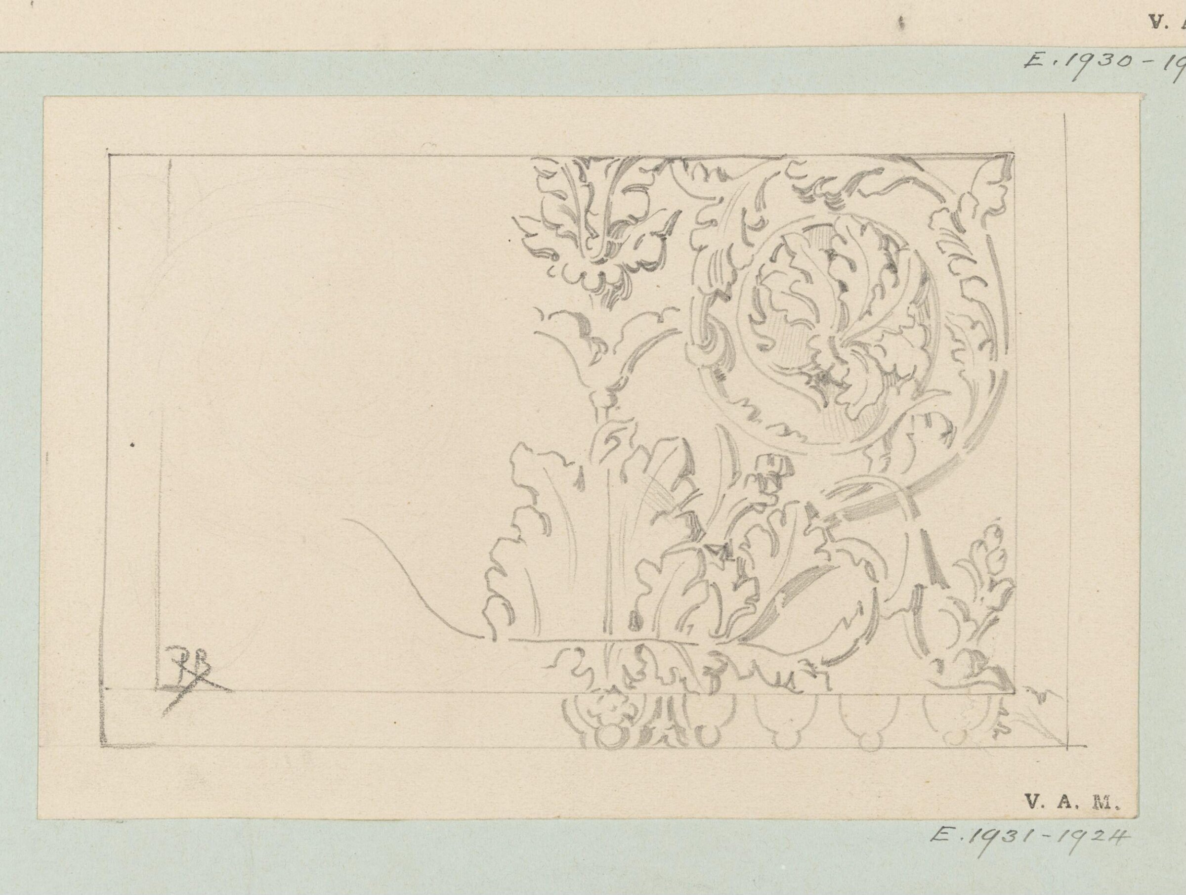 Drawing, Reginald Barratt, 1883-1885
