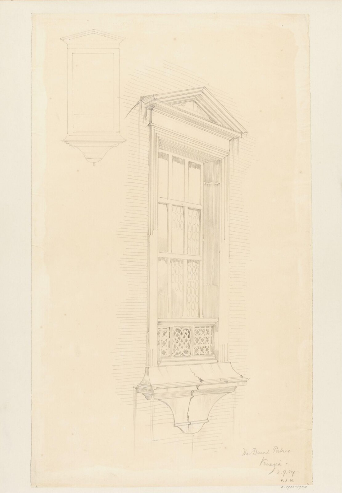 Drawing, Reginald Barratt, 2nd September 1984