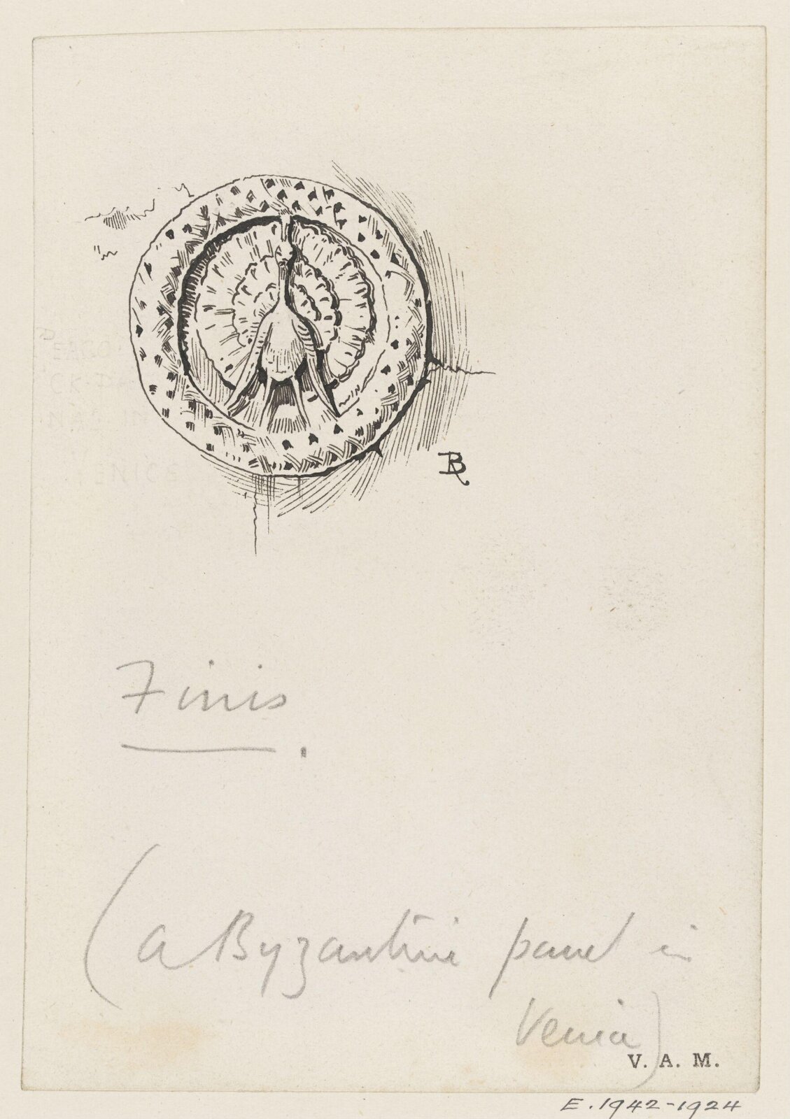 Drawing, Reginald Barratt, 1883-1885
