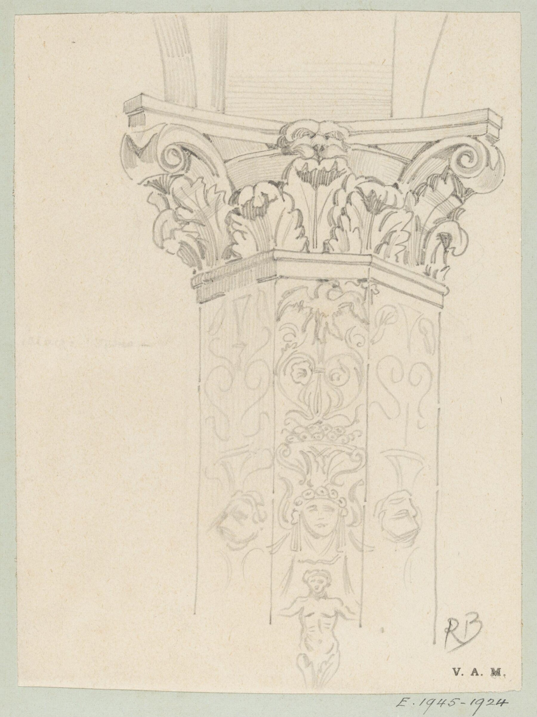 Drawing, Reginald Barratt, 1883-1885