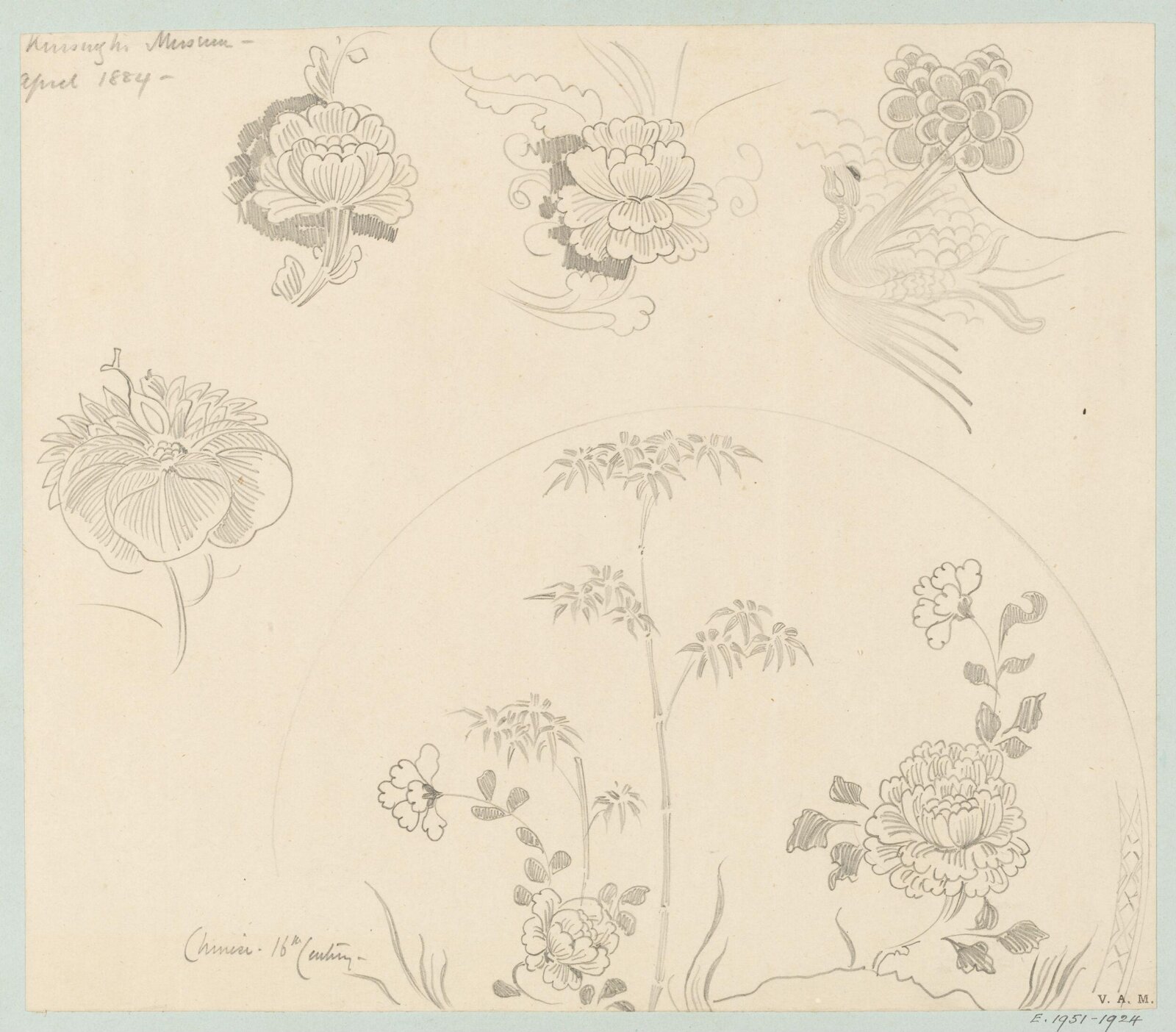 Drawing, Reginald Barratt, April 1884
