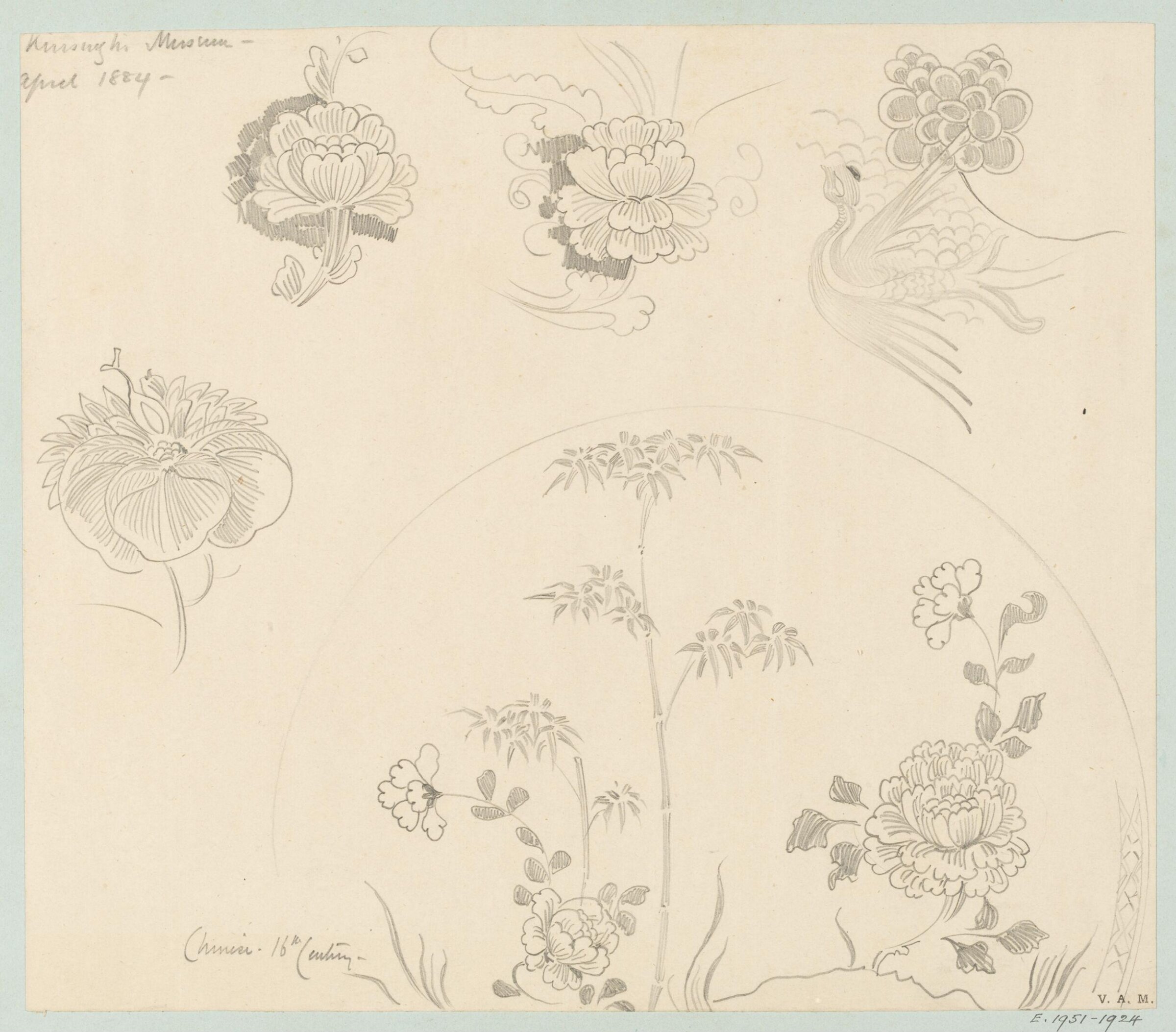 Drawing, Reginald Barratt, April 1884