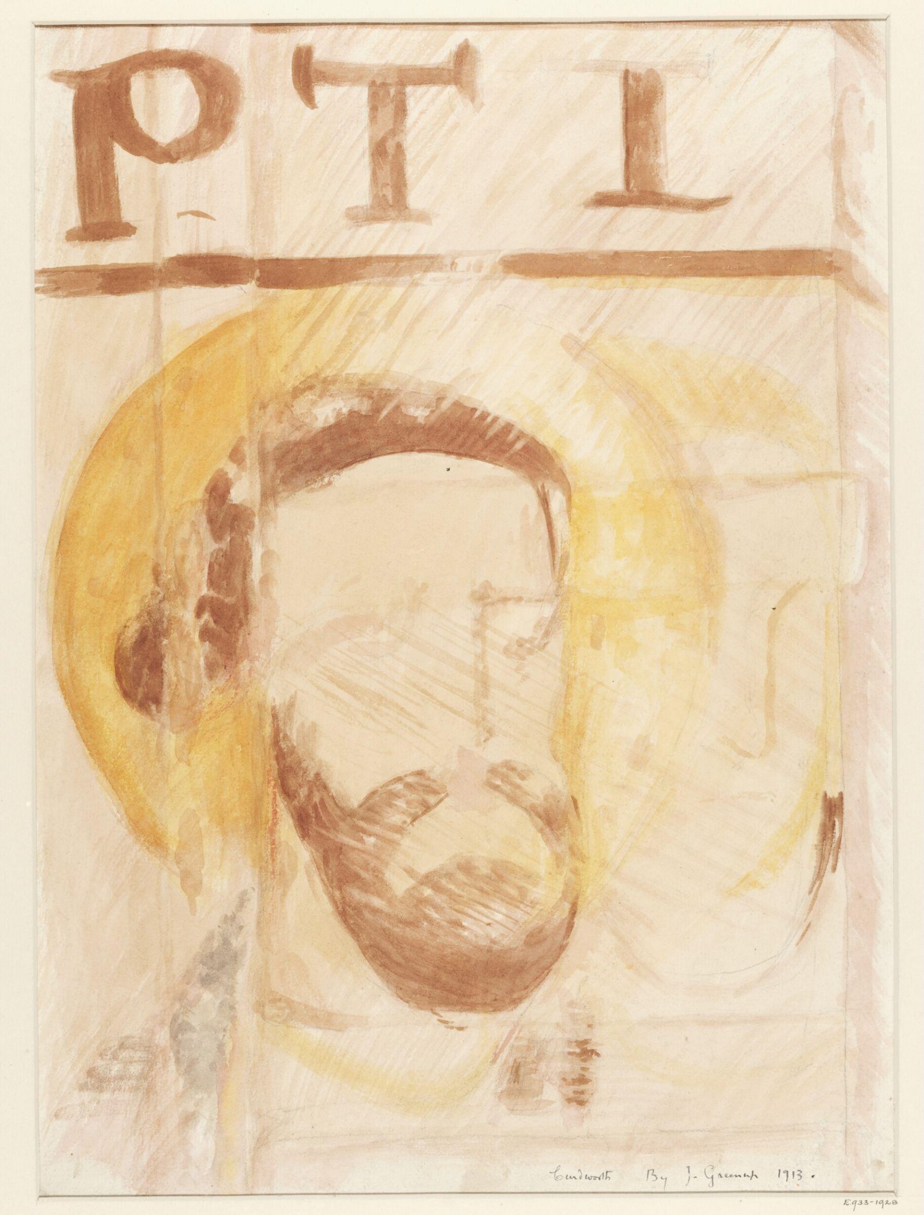 Drawing, J. Greenup, 1913