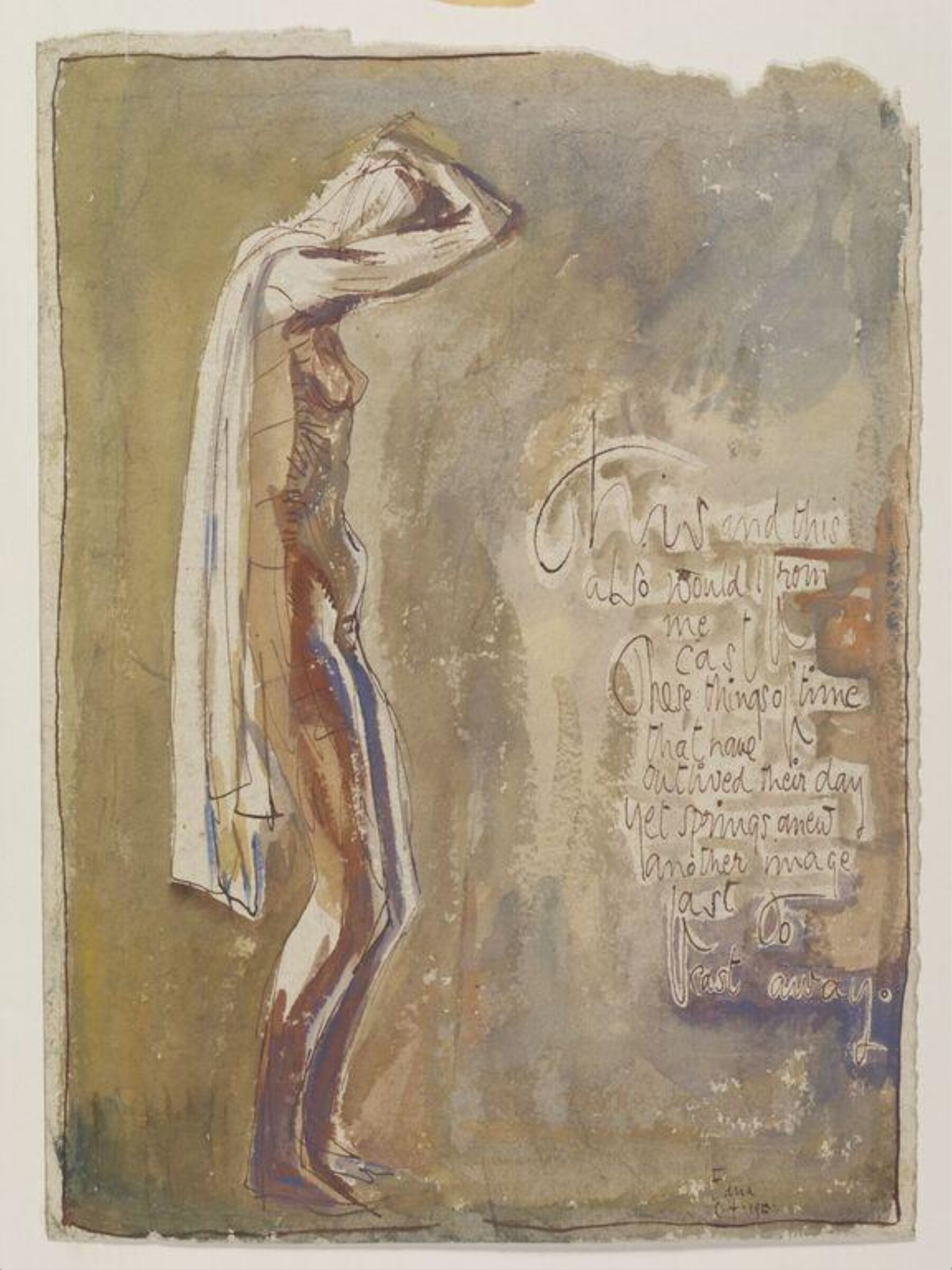 Poem Painting, Edna Clarke Hall, 1925