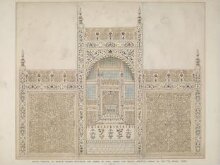 Seven drawings of Mughal architecture thumbnail 1