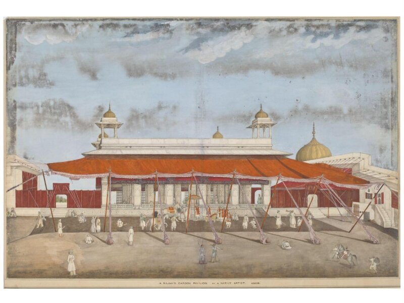 The Diwan-i Khas or Private Hall of Audience, Delhi.