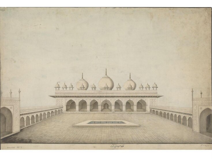 Six drawings of Mughal monuments at Agra and Fatehpur Sikri top image