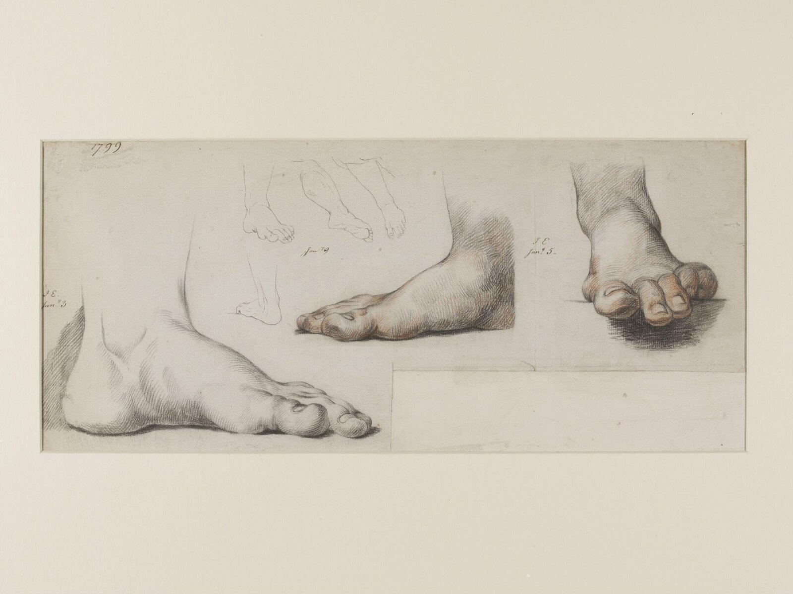 Drawing, John Cox Dillman Engleheart, 1799