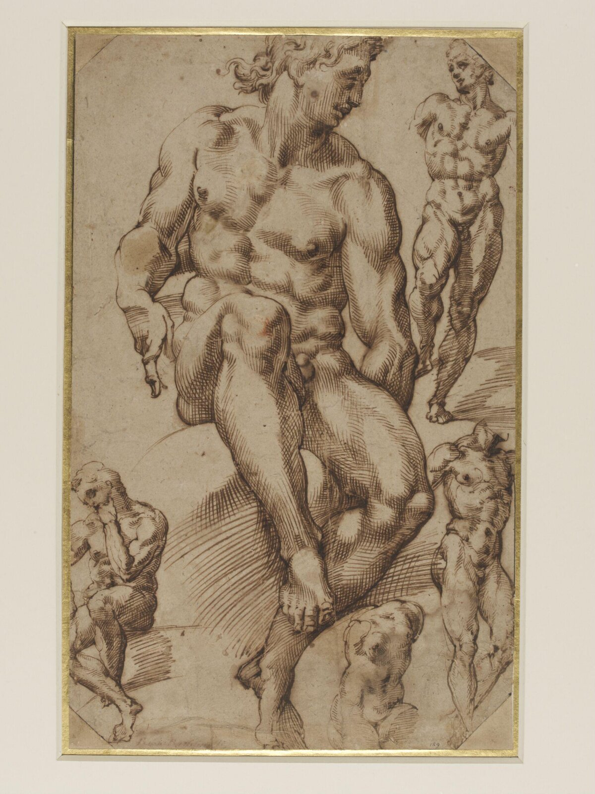 Drawing, Baccio Bandinelli, ca. 1500-1560
