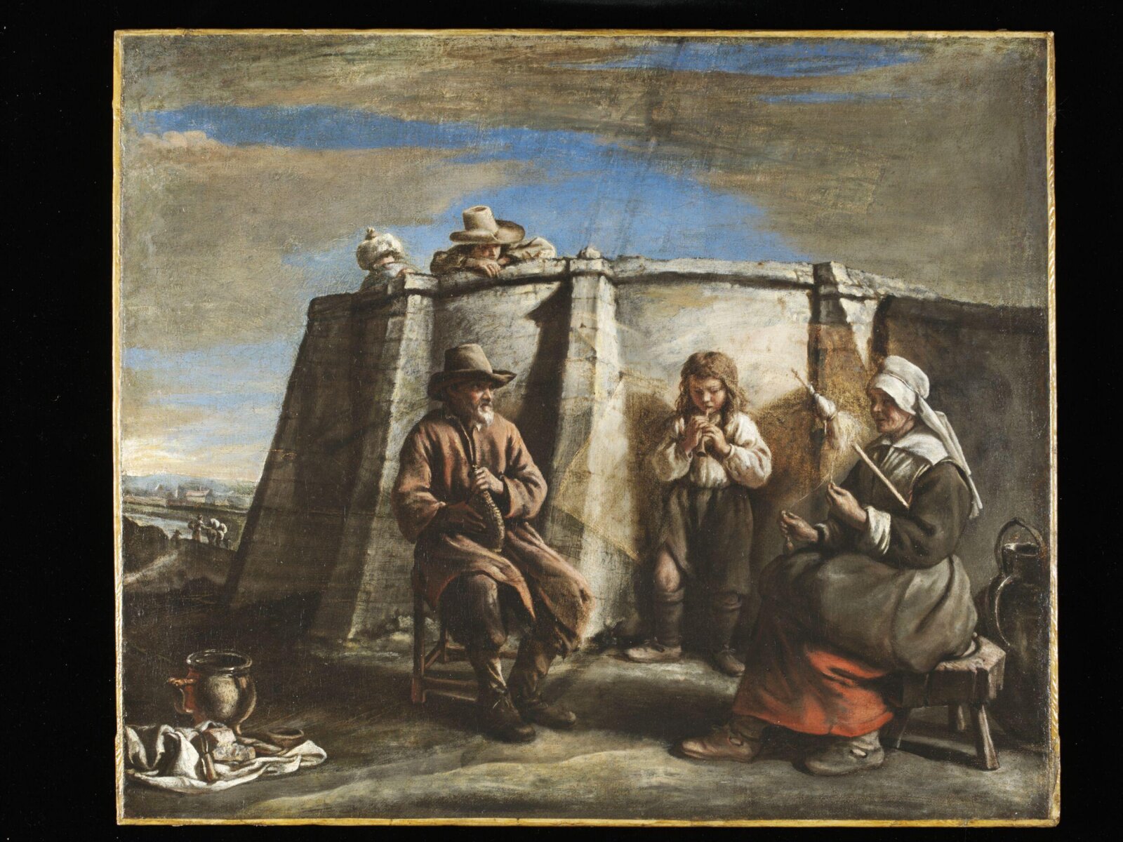 The Flageolet Player, Louis Le Nain, 1640s