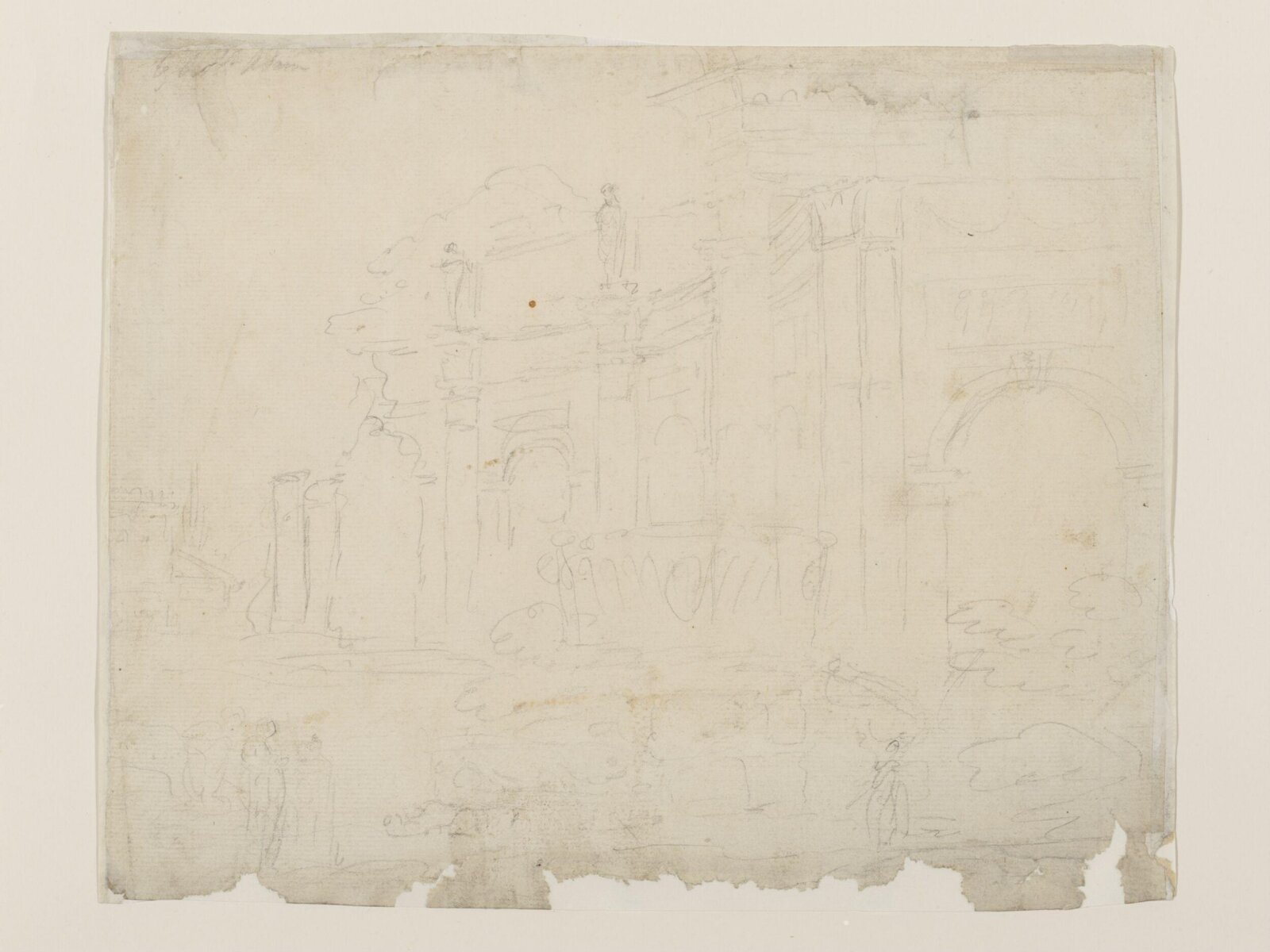 Drawing, Robert Adam, 18th century