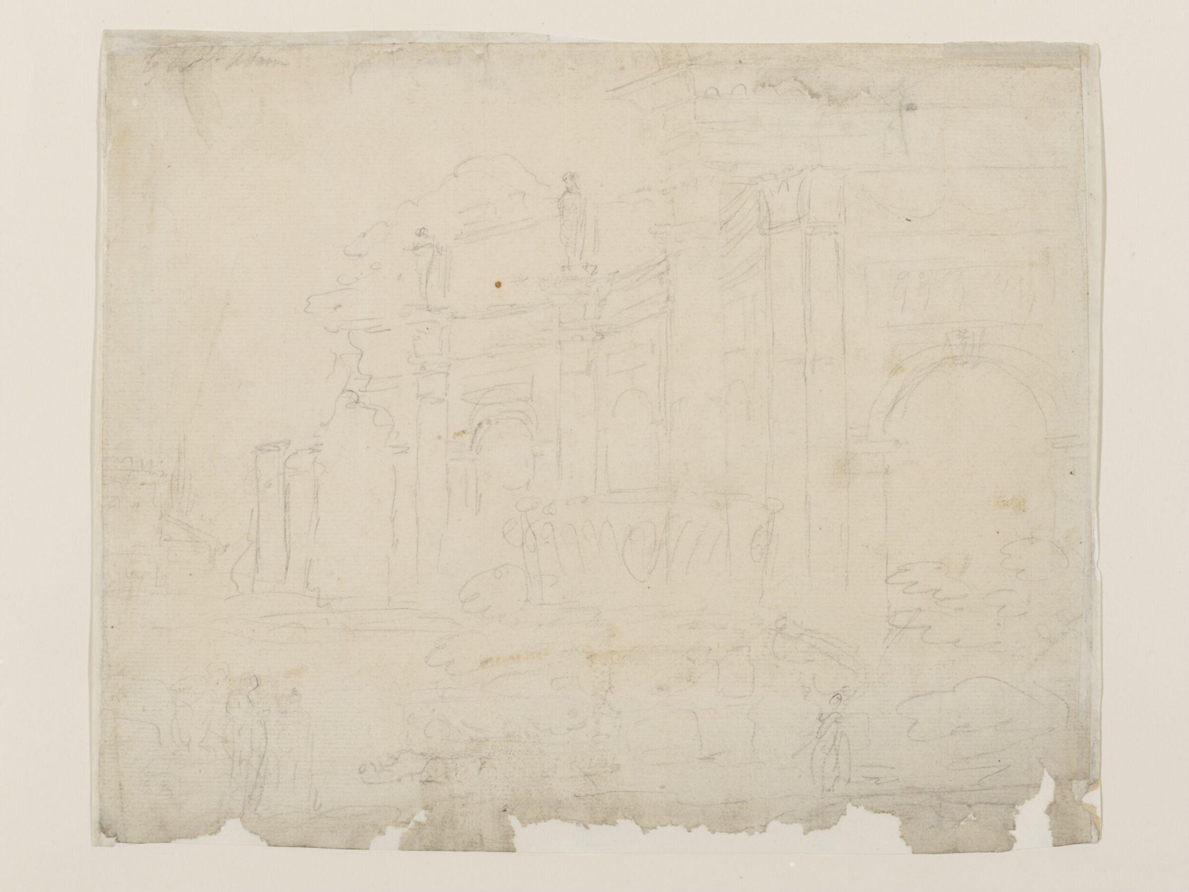 Drawing, Robert Adam, 18th century