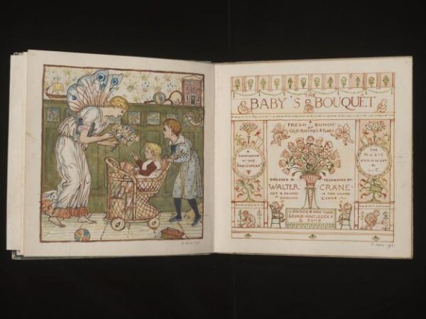NEWモデル Walter Crane, | Bouquet Baby's The (R.W.S.) Explore V&A | 洋書