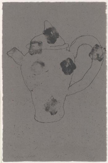 Untitled (Coffee pot/palm)