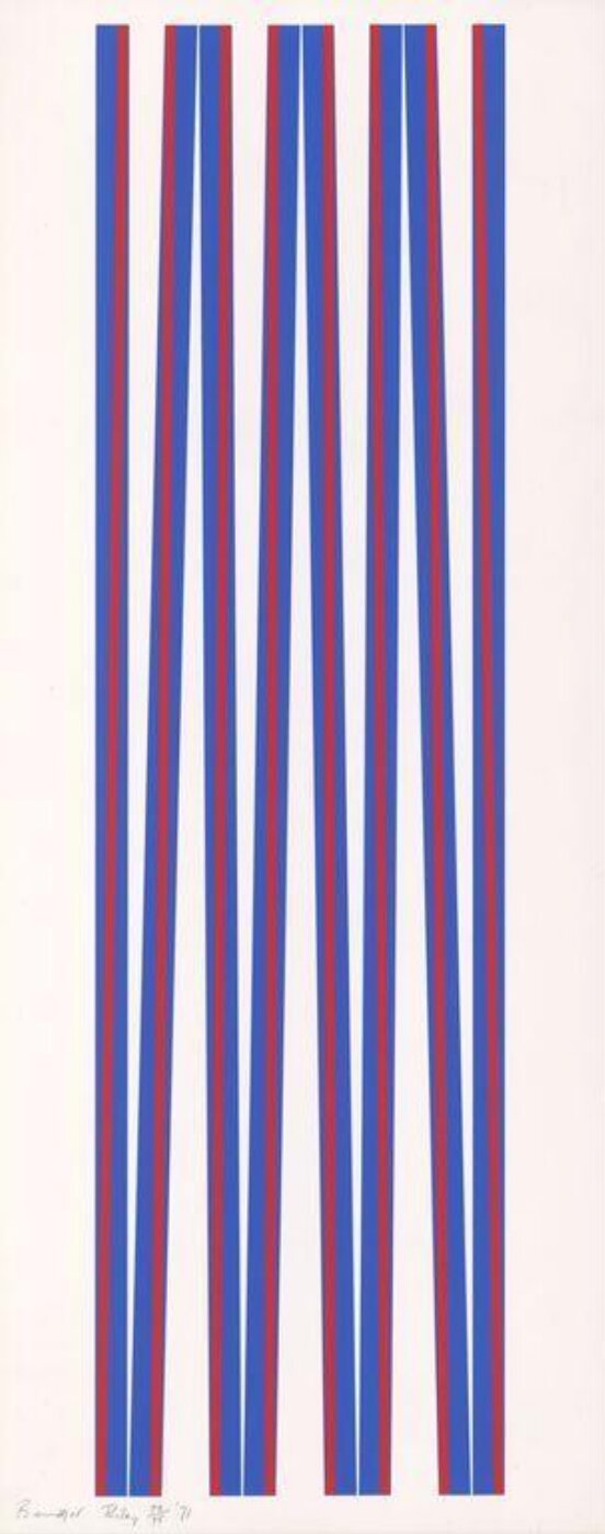 Bridget Riley, London