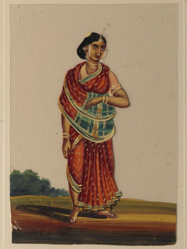 One of twelve paintings depicting occupations.