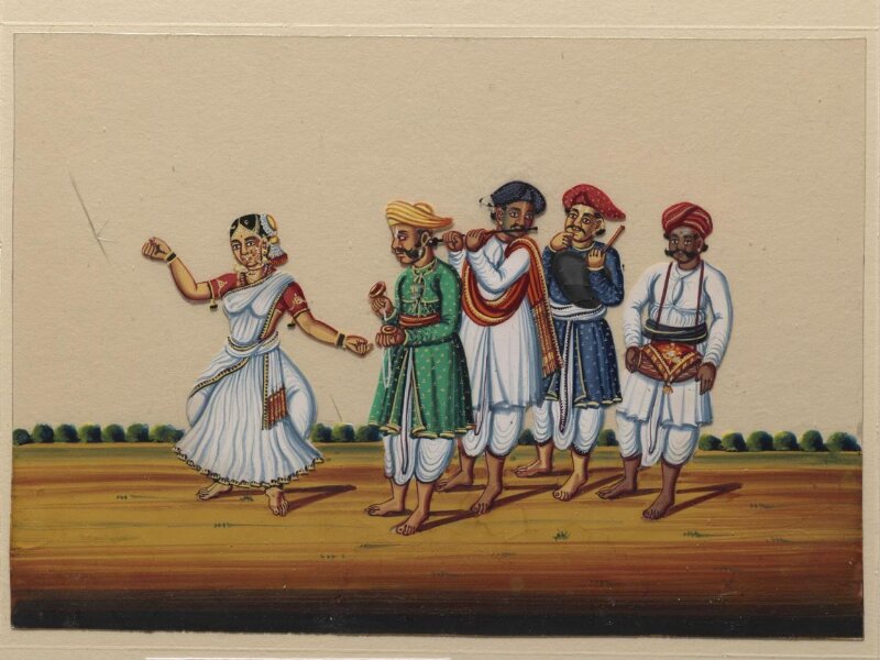 One of eleven paintings of occupations