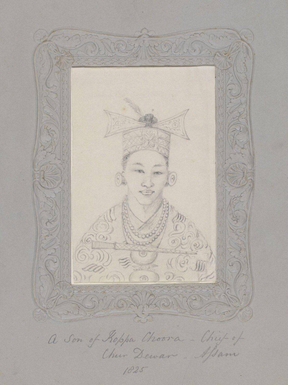 An Assamese Chief, ca. 1825