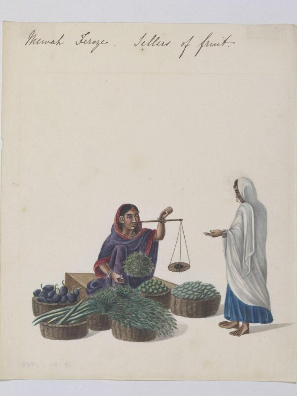 A Vegetable Seller